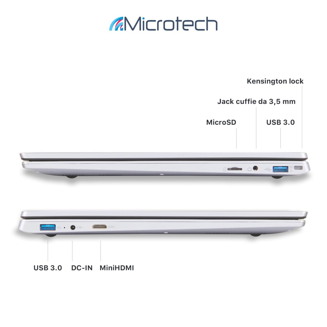 Microtech CoreBook CB15SH3A Ryzen 3 notebook 15,6" 8GB/256GB