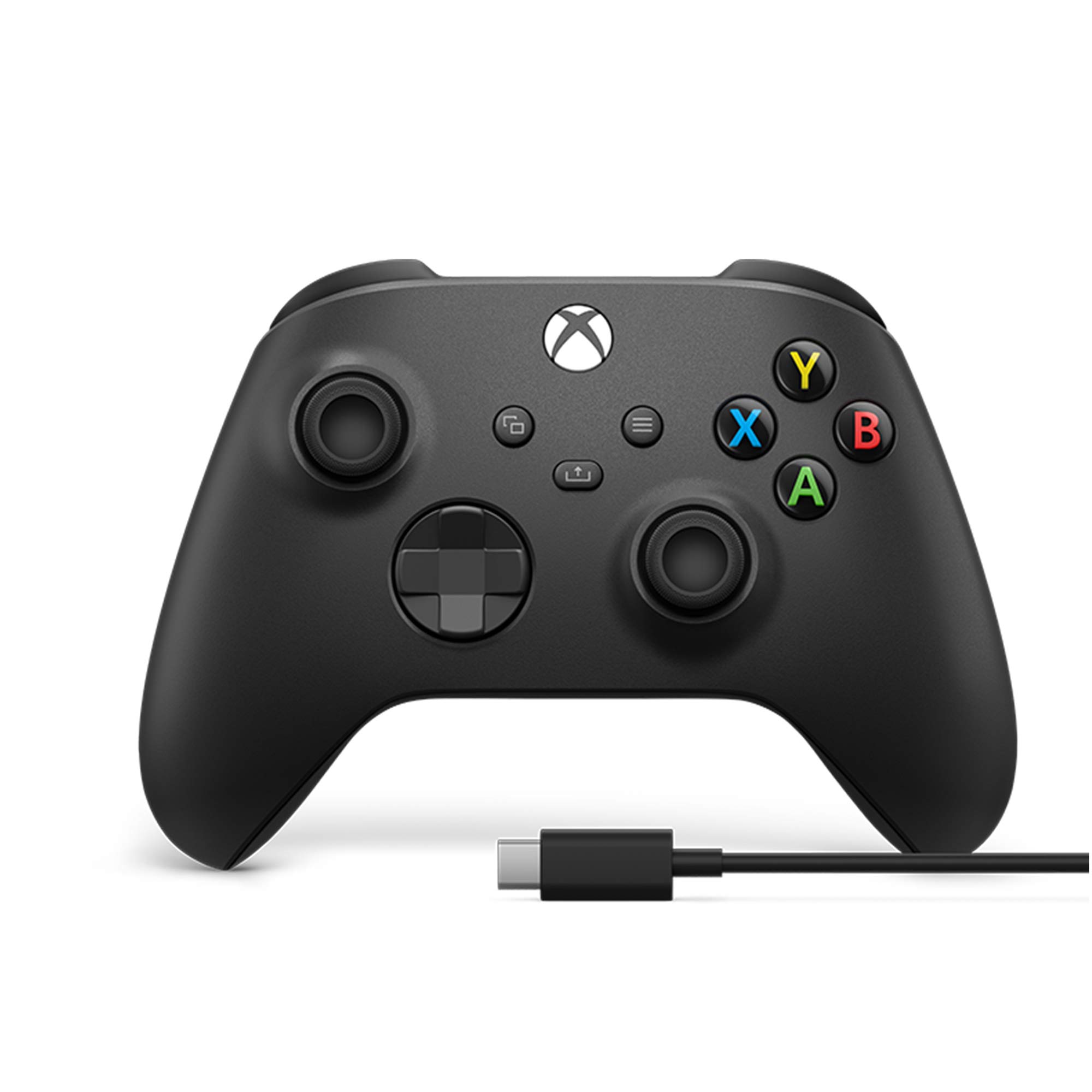 Xbox Wireless Controller Carbon Black + cavo USB-C