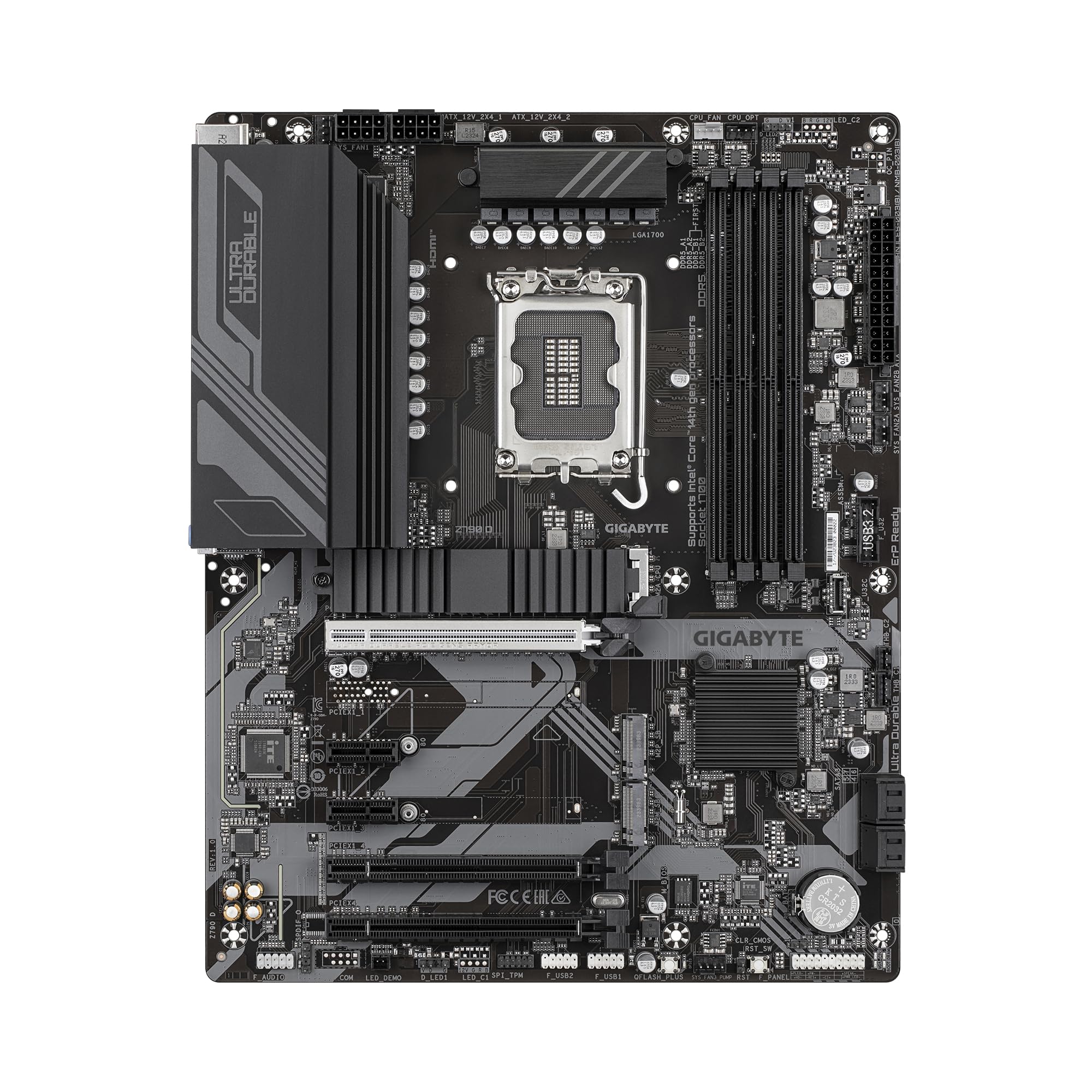 GIGABYTE Z790 D Scheda Madre DDR5 12+1+1 Fasi 2.5GbE