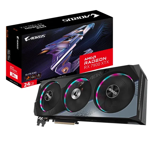 GIGABYTE AORUS RX 7900 XTX Elite 24G Scheda Video 24GB