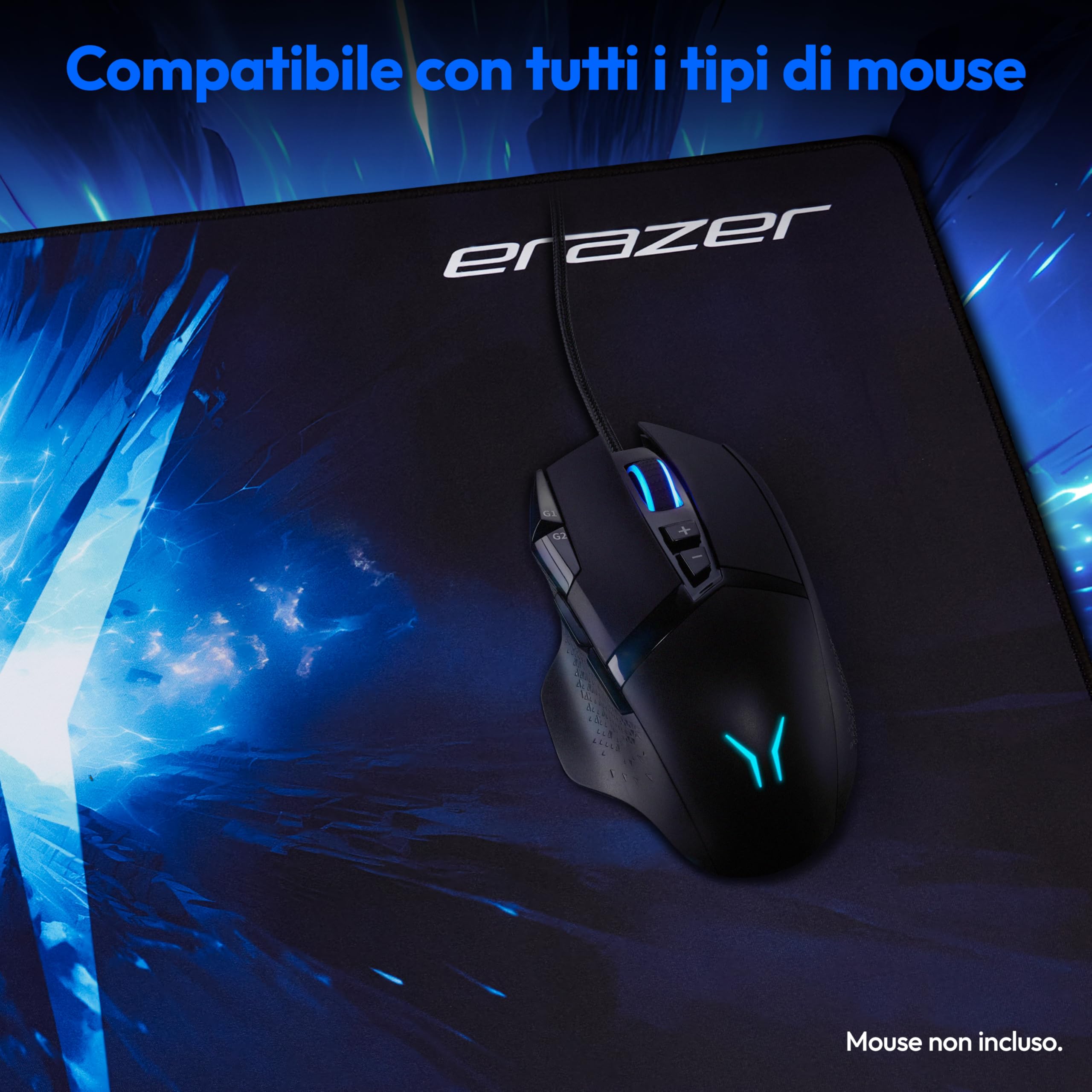 ERAZER Templar X20 tappetino mouse XXL 90x40 idrorepellente