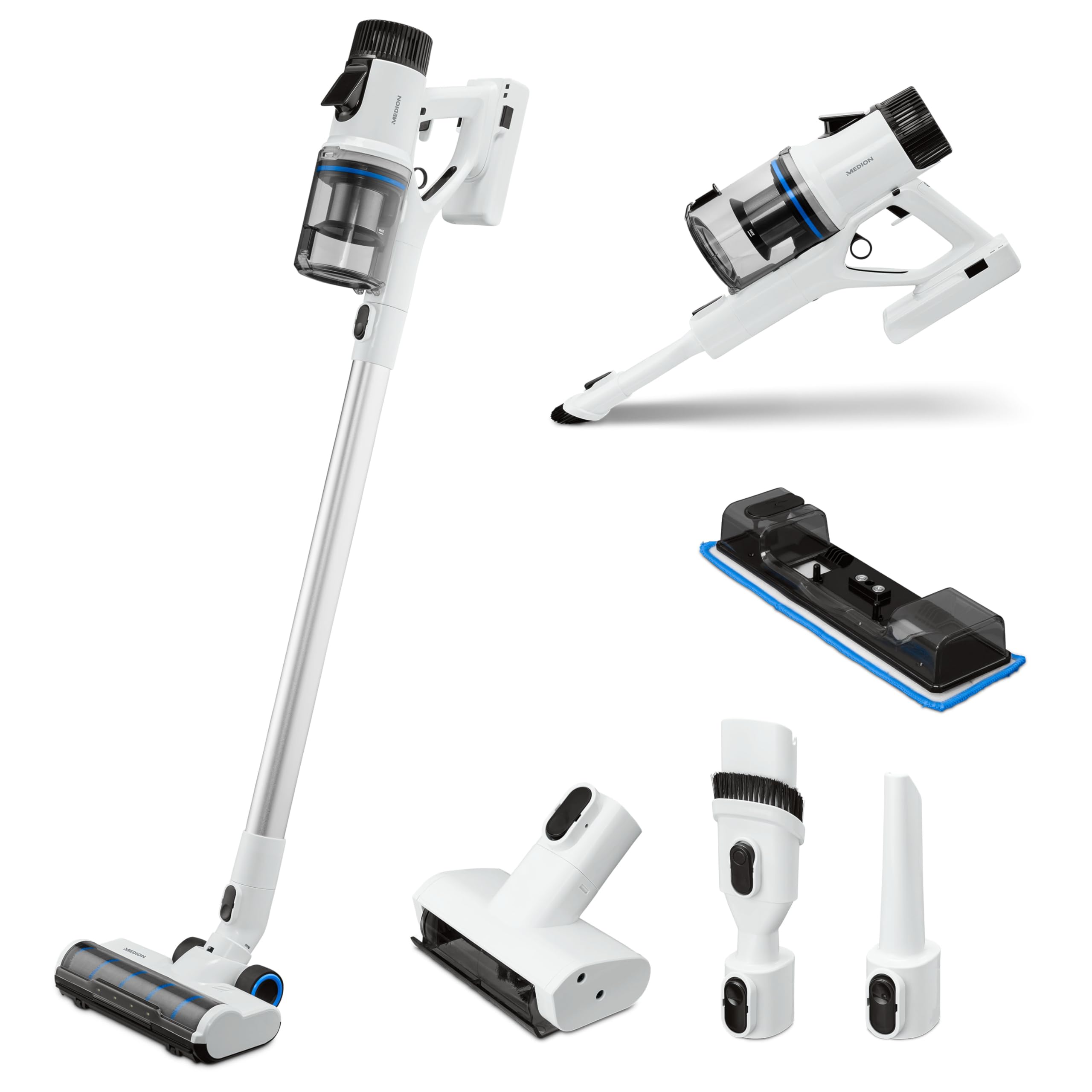 MEDION P250 aspirapolvere verticale senza fili 22kPa