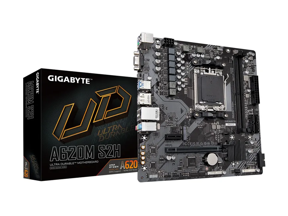 GIGABYTE A620M S2H Scheda Madre AM5 DDR5