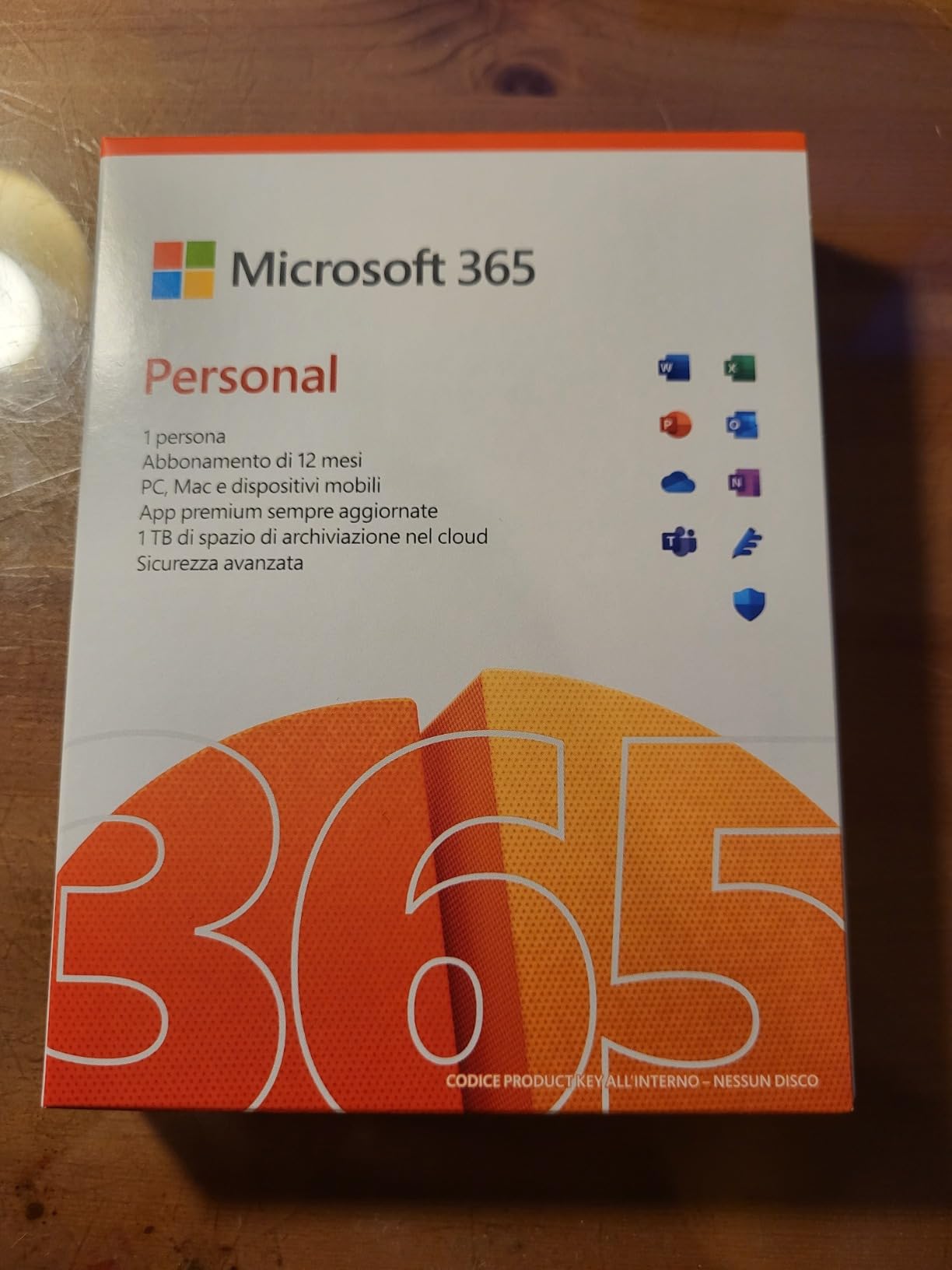 Microsoft 365 Personal abbonamento 12 mesi 1 persona 1TB cloud