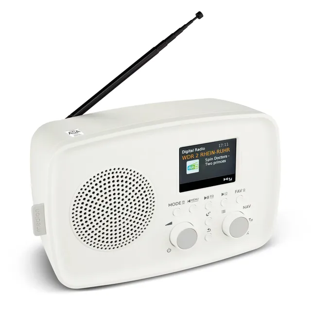 MEDION DRE-1 radio DAB+ Bluetooth FM sveglia bianca