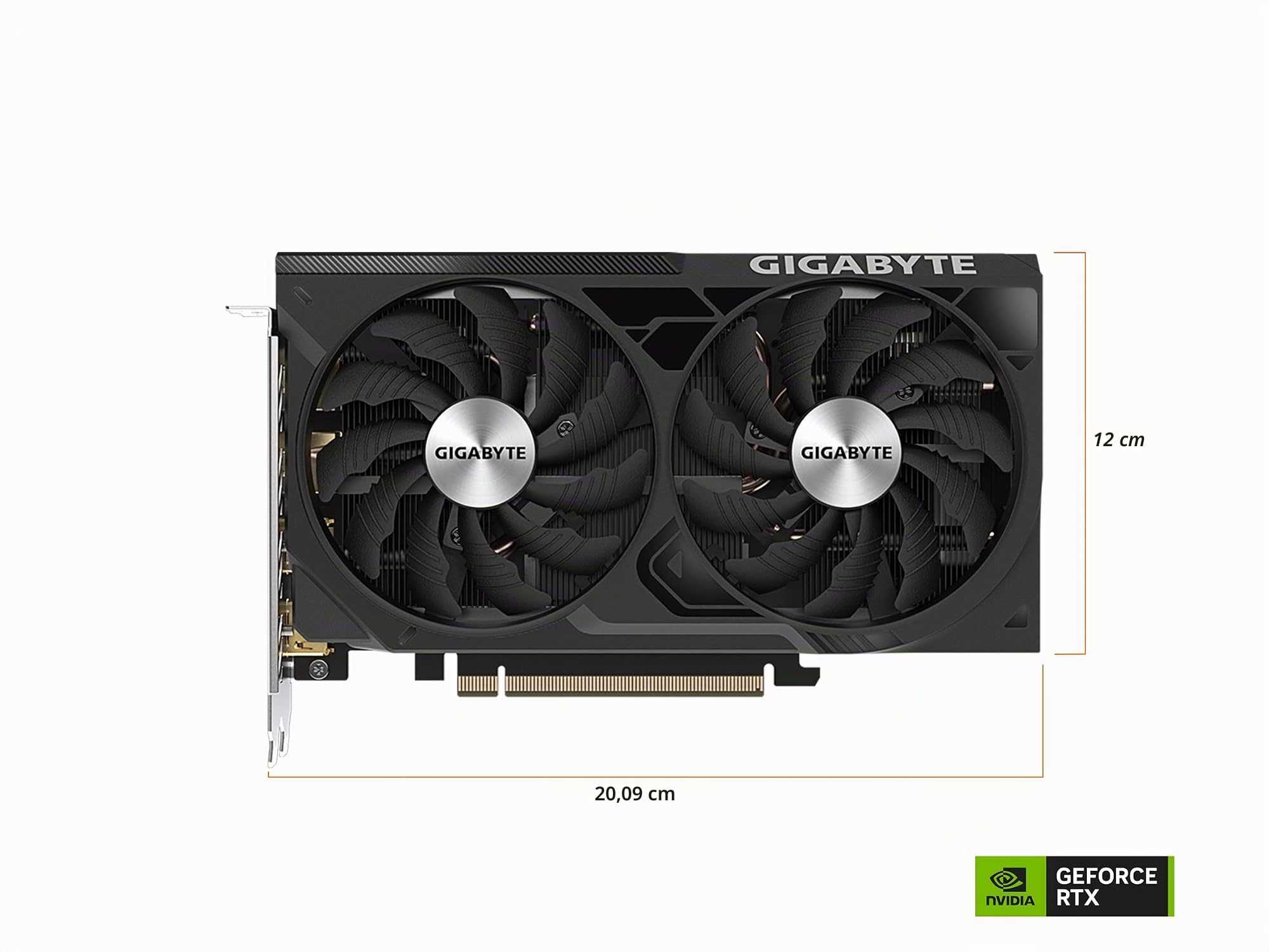 GIGABYTE RTX 4060 Ti WINDFORCE OC 8G scheda video 8GB