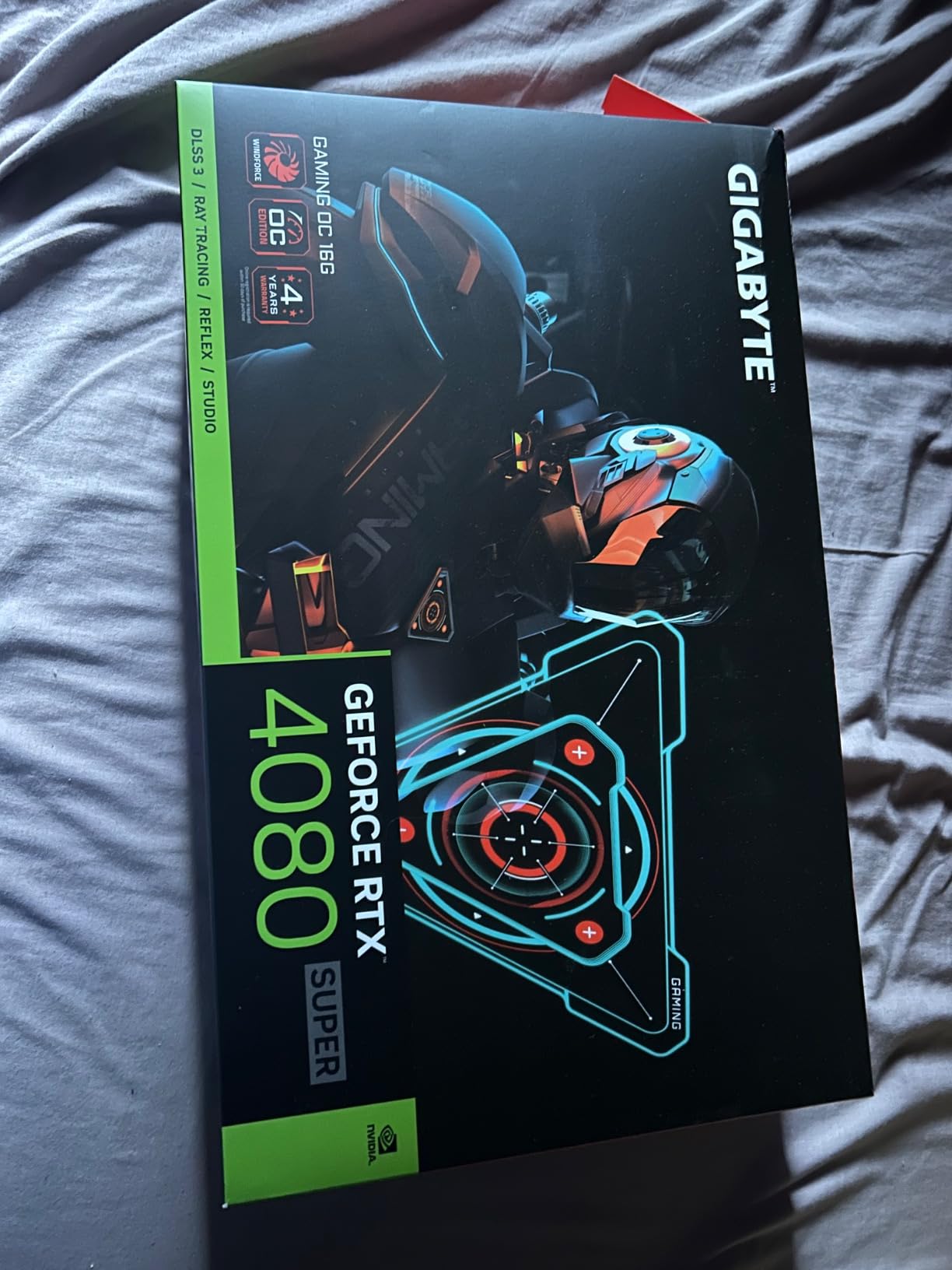 GIGABYTE RTX 4080 SUPER GAMING OC 16G scheda grafica 16GB GDDR6X