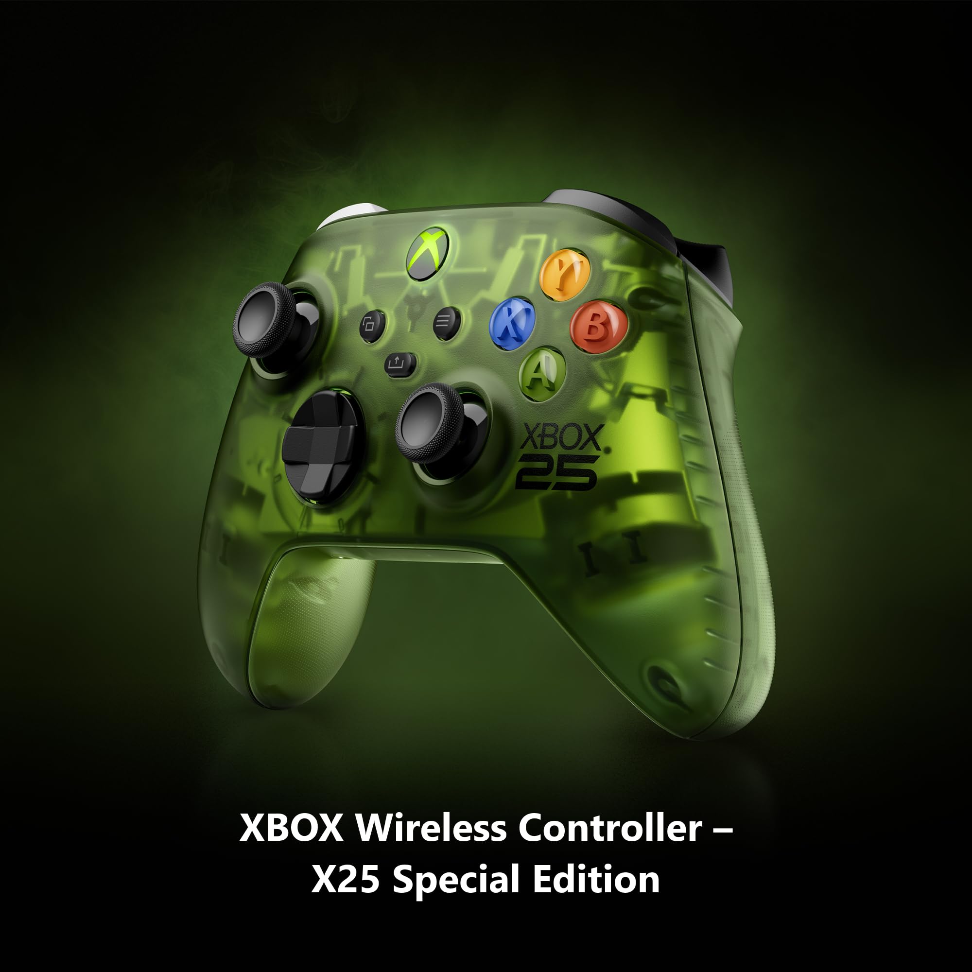 Xbox Wireless Controller X25 controller verde traslucido