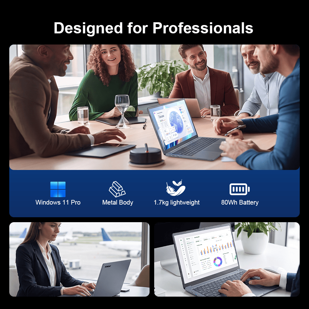 Ninkear U9 Pro Notebook Ultra 9 185H 24GB 1TB AI