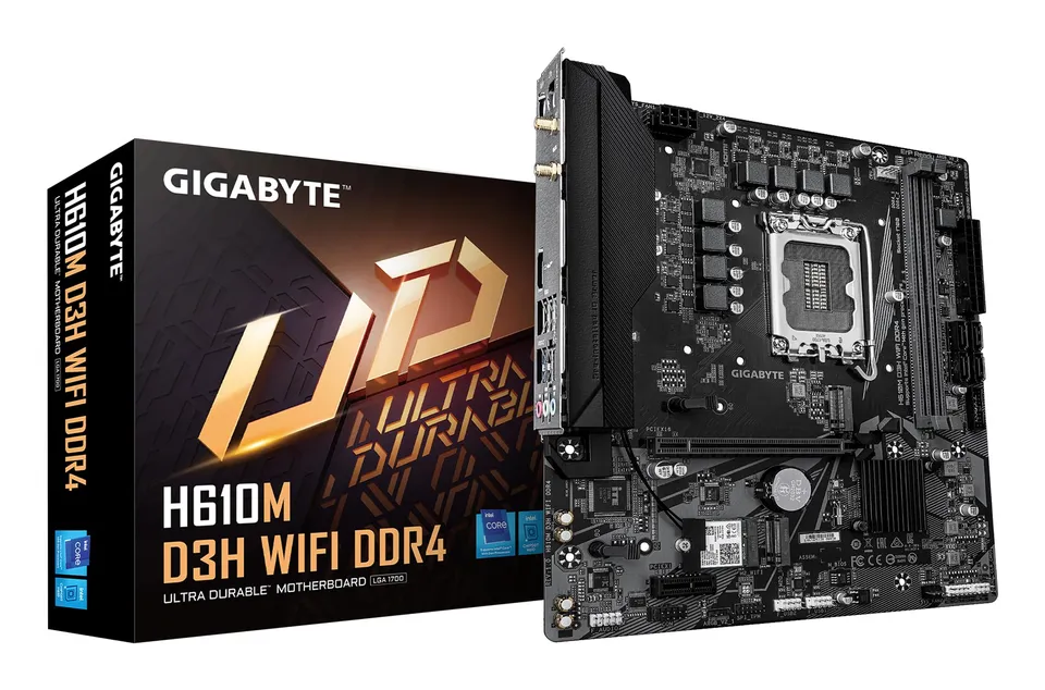 GIGABYTE H610M D3H WIFI DDR4 scheda madre LGA1700 M.2