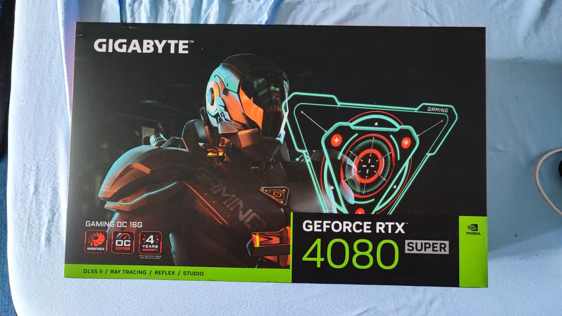 GIGABYTE RTX 4080 SUPER GAMING OC 16G scheda grafica 16GB GDDR6X