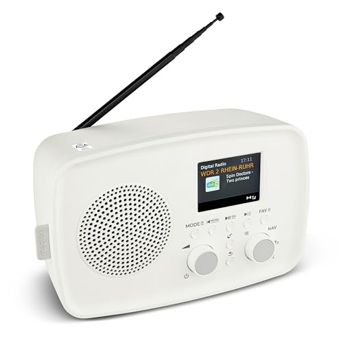 MEDION DRE-1 radio DAB+ Bluetooth FM sveglia bianca