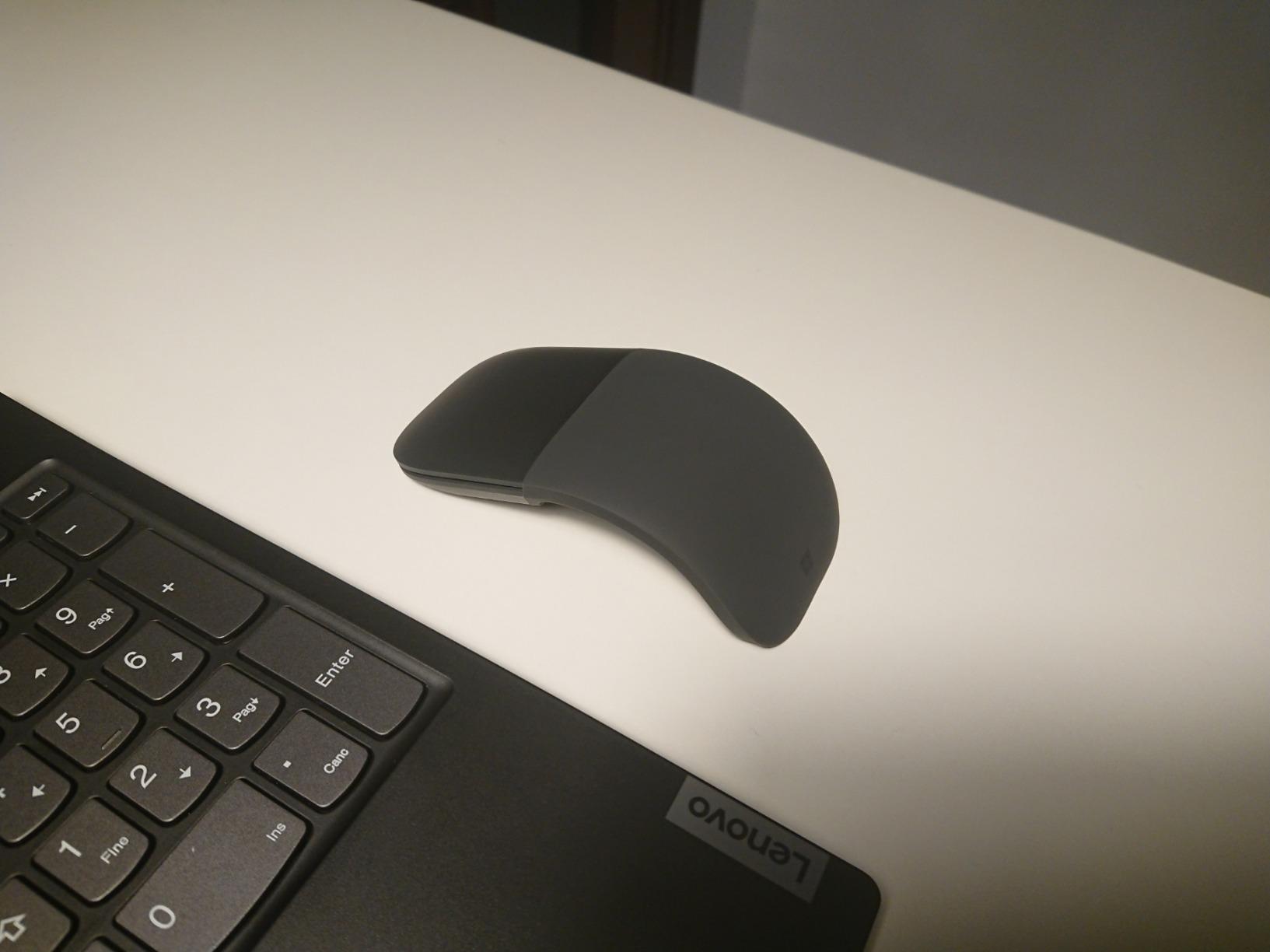 Microsoft Surface Arc Mouse Platino Bluetooth