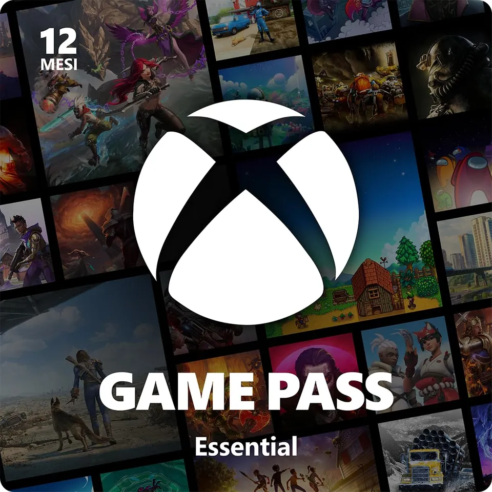 Xbox Game Pass Essential Abbonamento 12 Mesi Codice Download