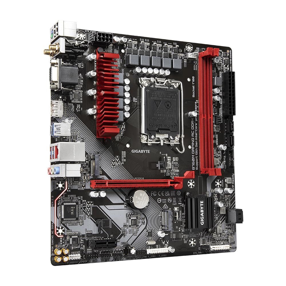 GIGABYTE B760M Gaming AC DDR4 scheda madre Wi-Fi