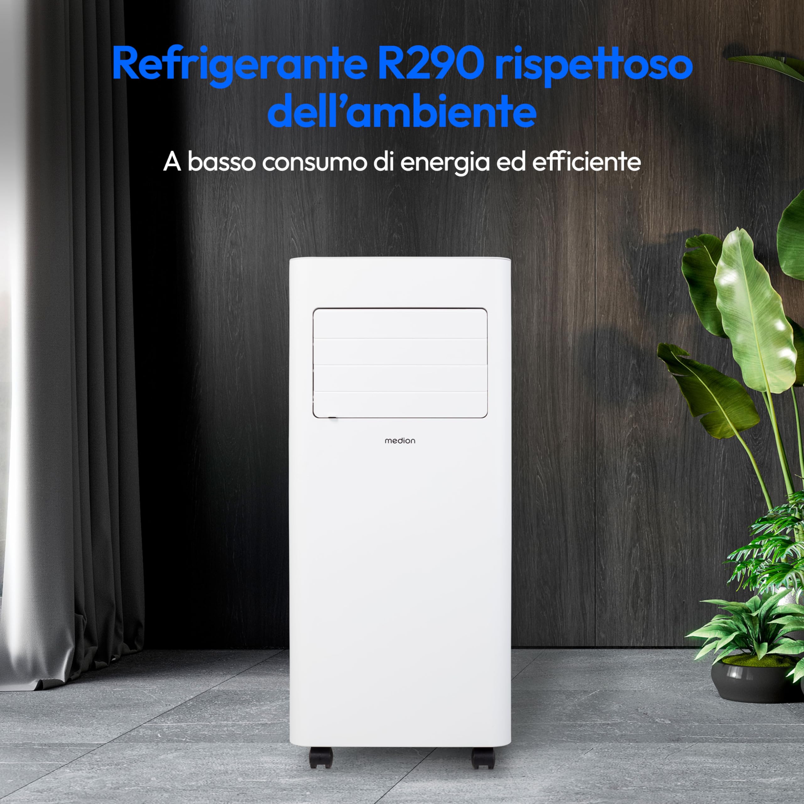 Medion E901 condizionatore portatile 9000 BTU 32 mq