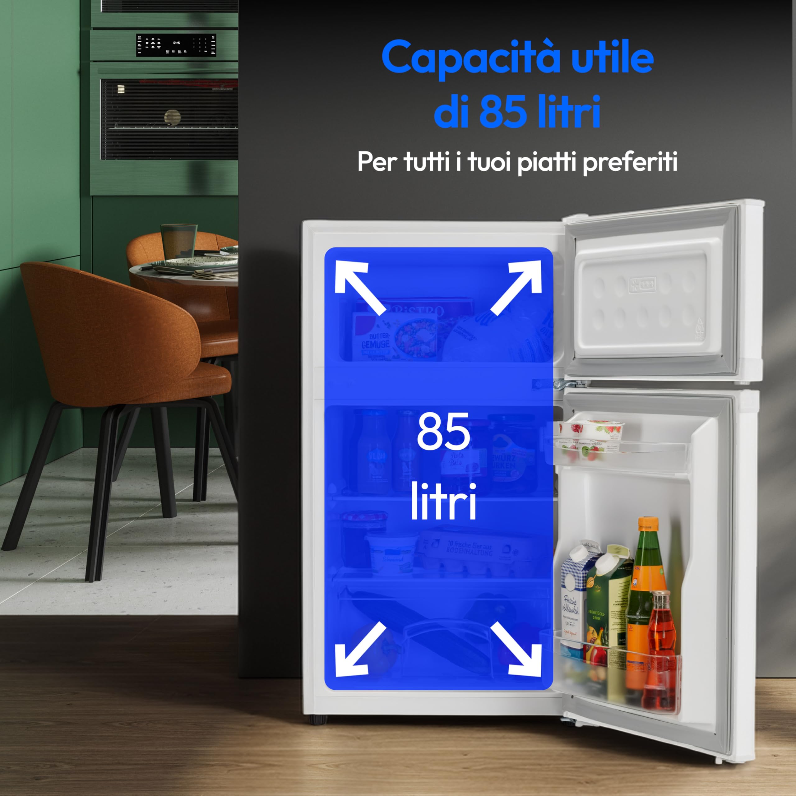 MEDION MD 37689 frigo congelatore 85 litri bianco 4 stelle