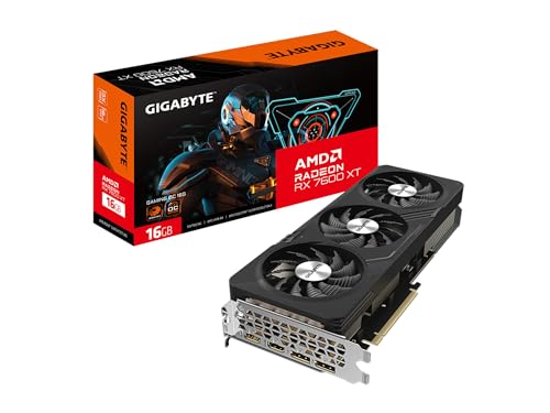 GIGABYTE RX 7600 XT Gaming OC 16G Scheda video 16GB GDDR6