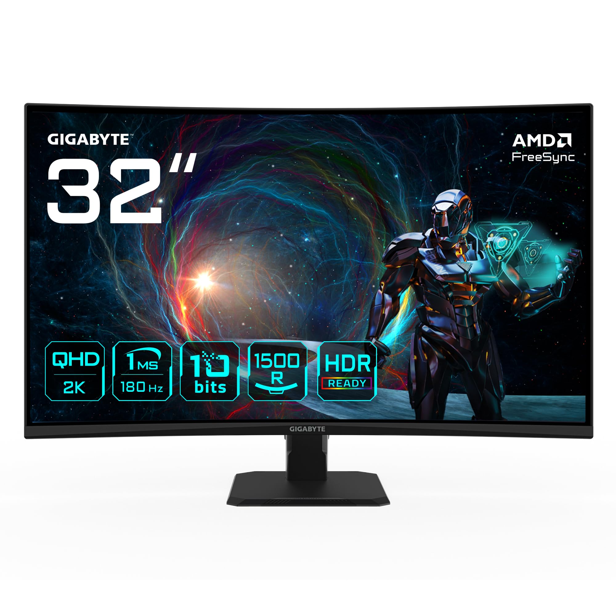 GIGABYTE GS32QCA monitor curvo 31,5" QHD 180Hz