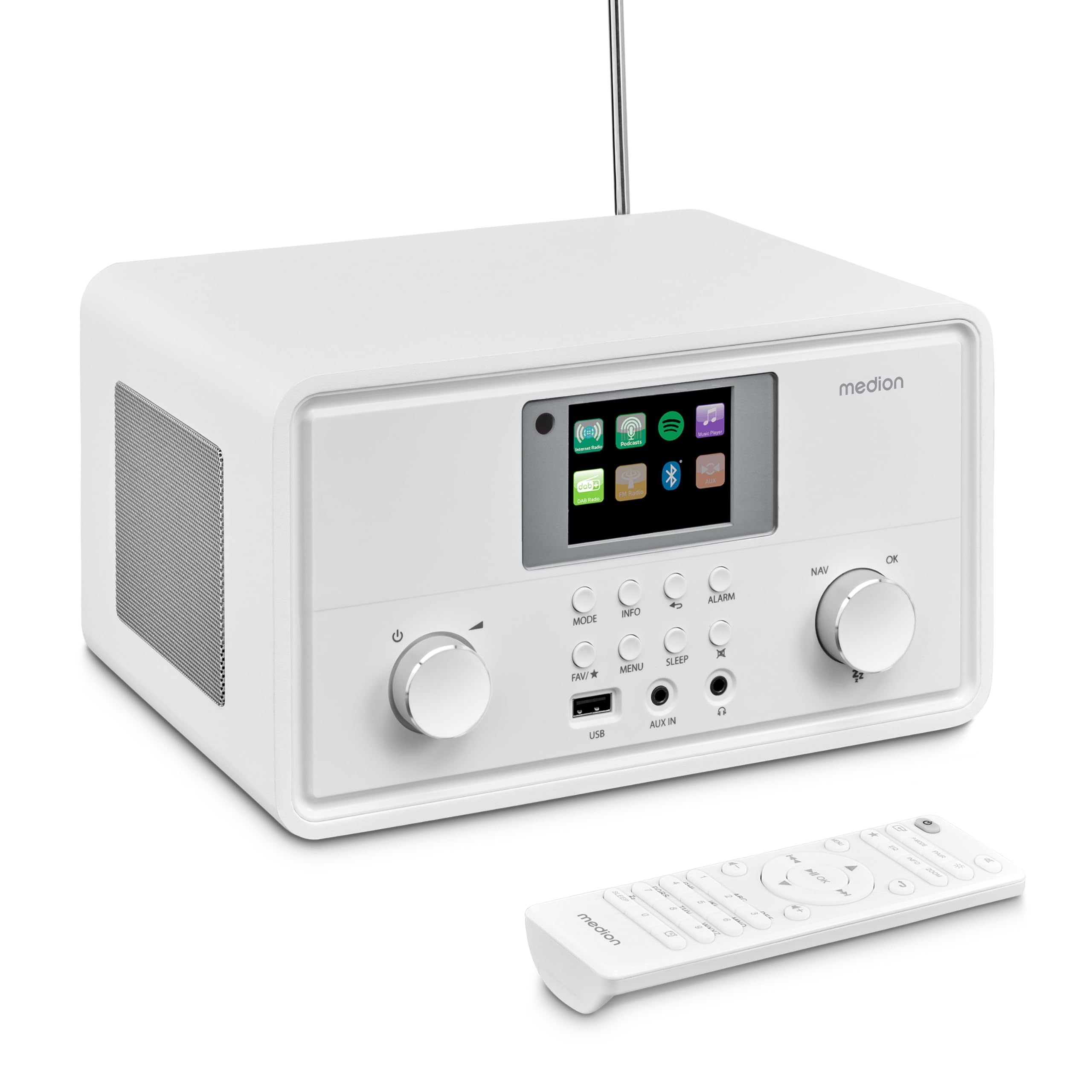 MEDION Life P85027 radio internet DAB+ nero Bluetooth