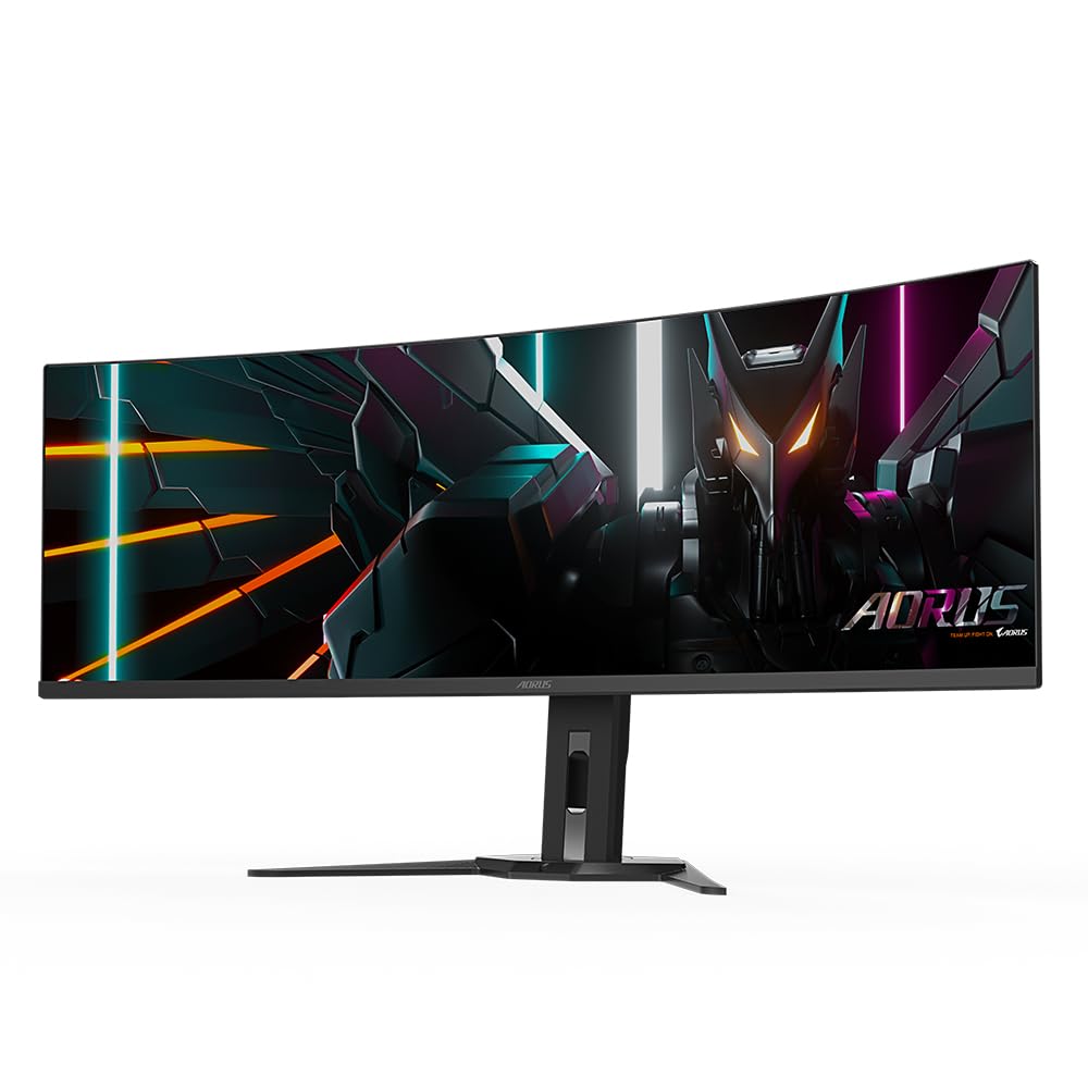 Gigabyte Aorus CO49DQ monitor curvo 49 pollici OLED 144Hz