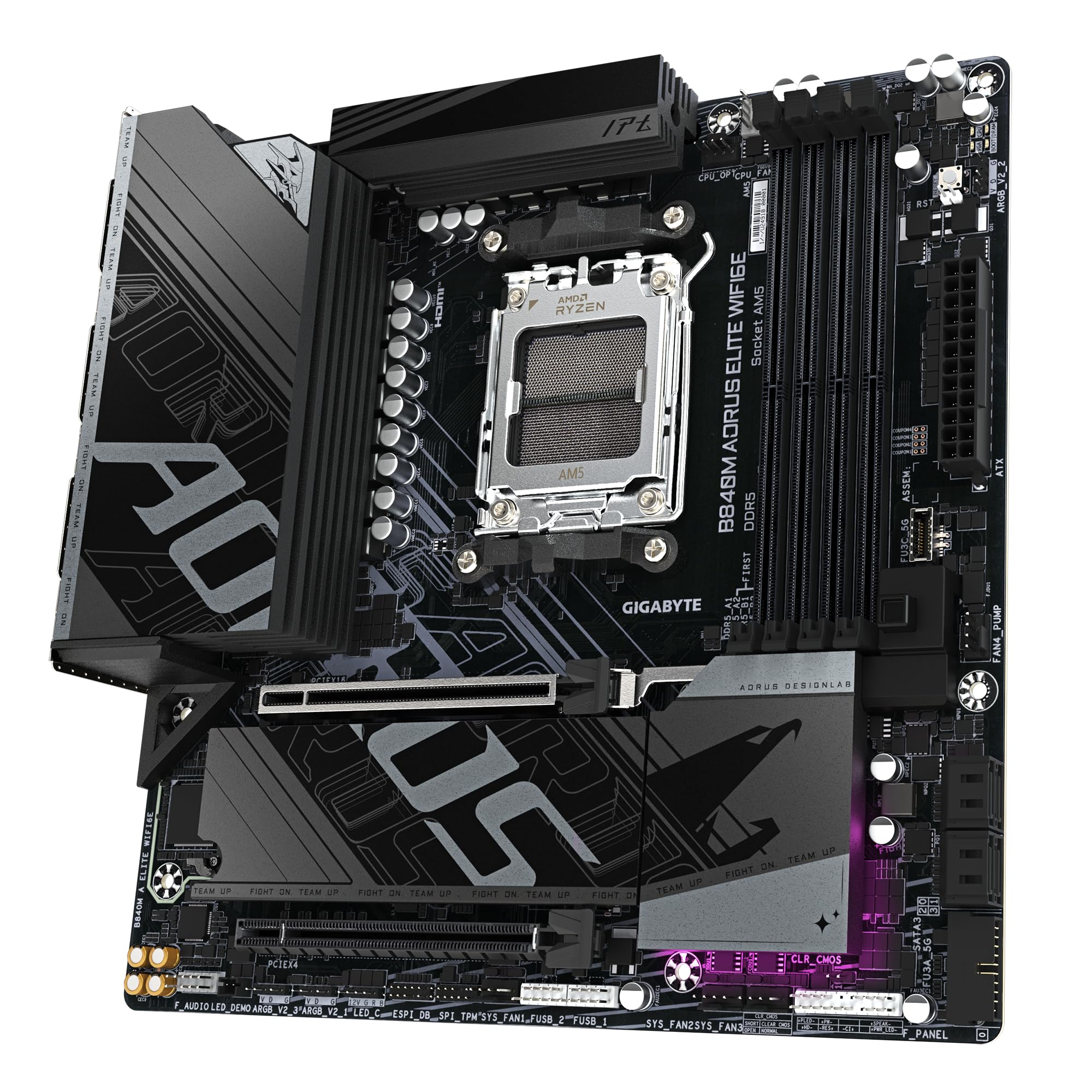Gigabyte B840M Aorus Elite WiFi6E scheda madre micro-ATX
