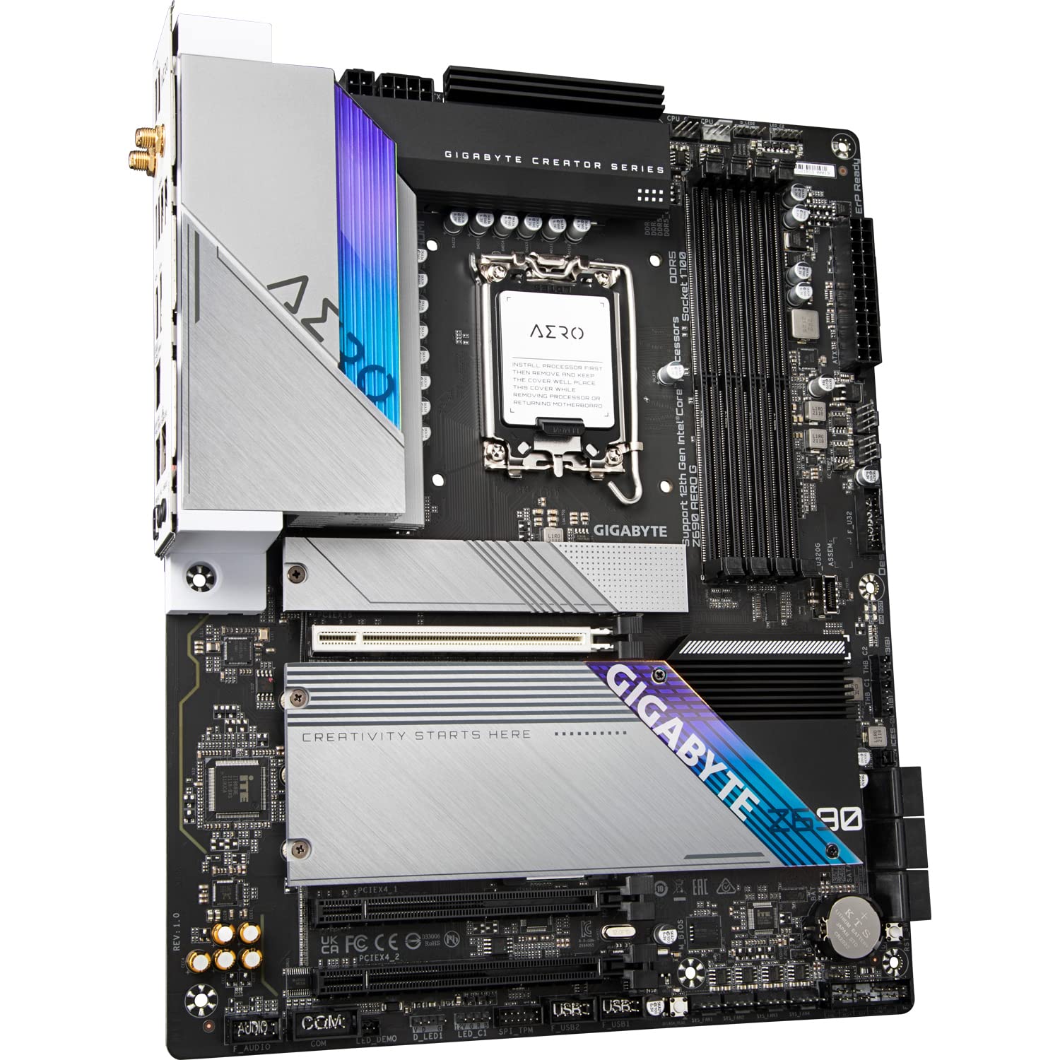 GIGABYTE Z690 AERO G DDR5 scheda madre ATX