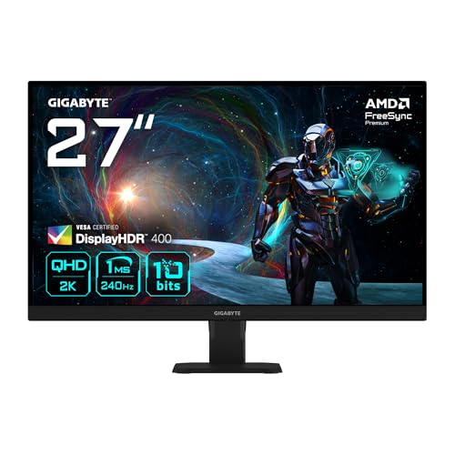 GIGABYTE GS27QXA Monitor IPS 27" QHD 240Hz