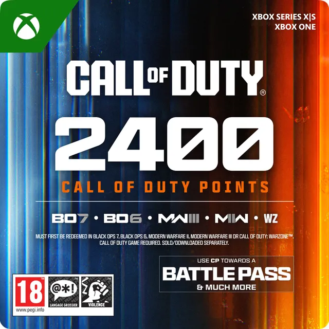 Call of Duty Points 2400 punti Xbox codice download Warzone