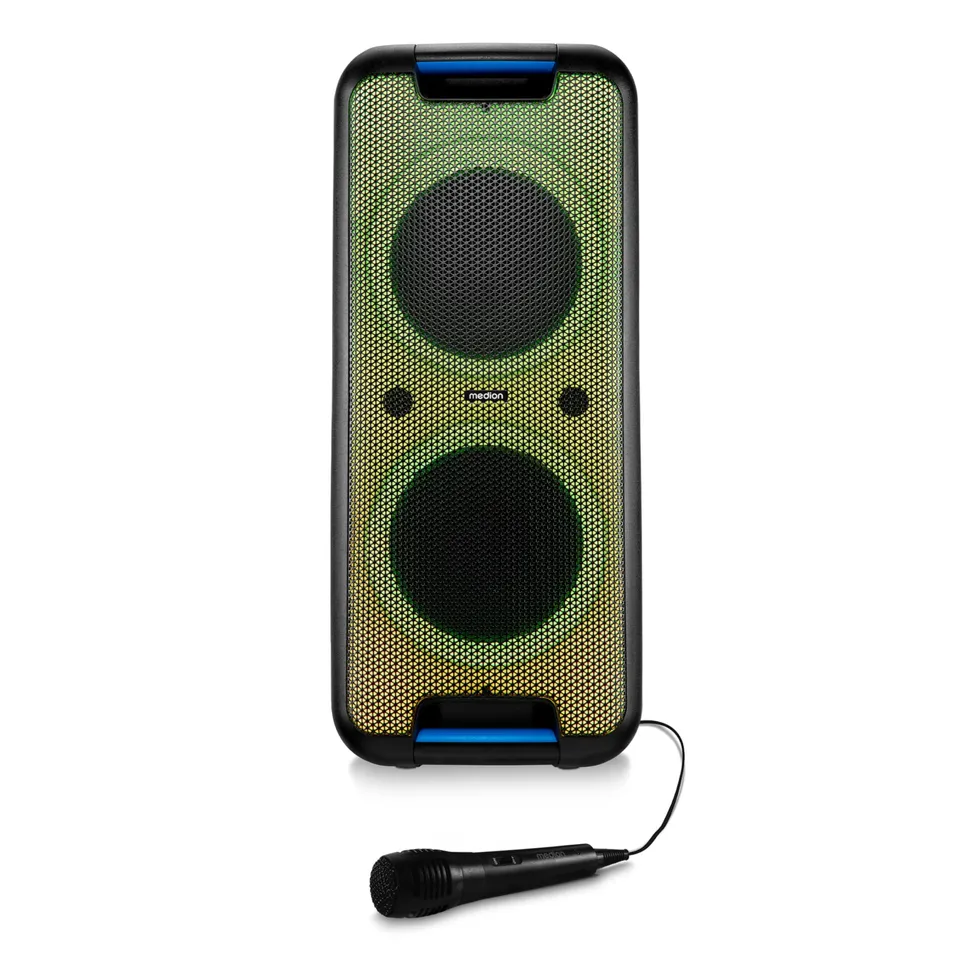 Medion PX-1 Plus cassa party Bluetooth 2x500W karaoke