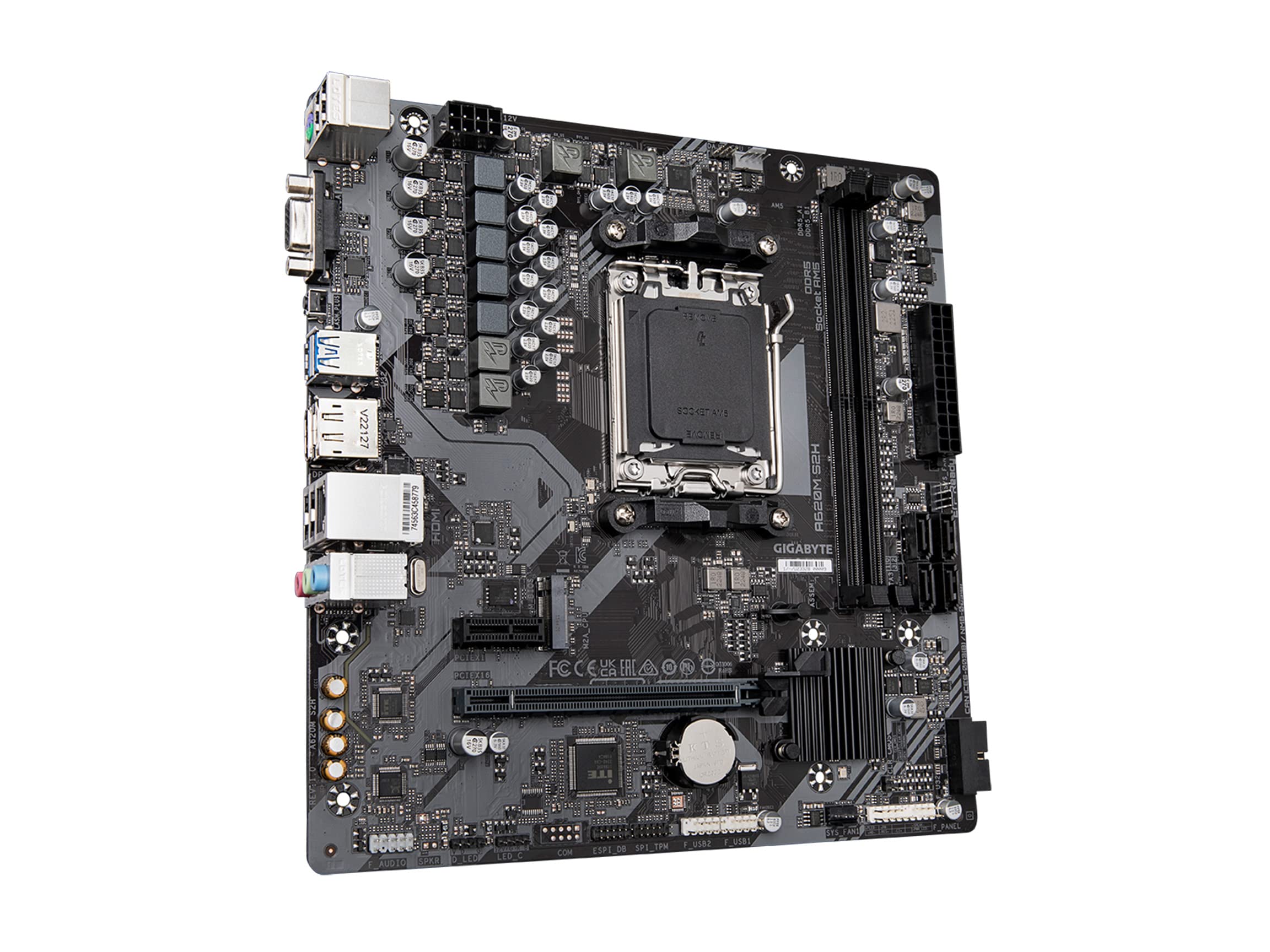 GIGABYTE A620M S2H Scheda Madre AM5 DDR5