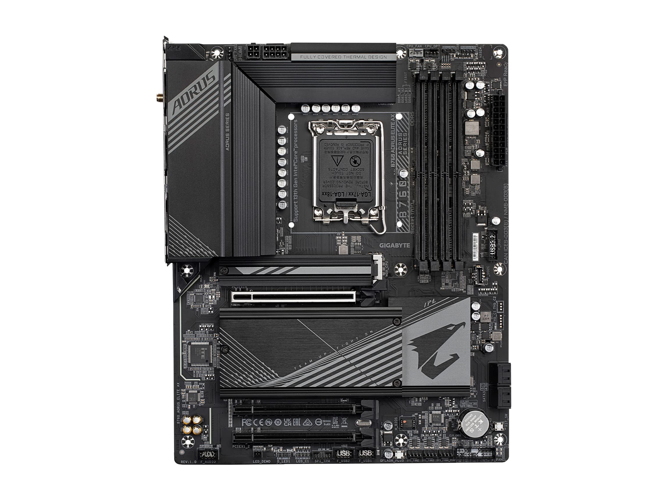 Gigabyte B760 Aorus Elite AX scheda madre ATX DDR5 WiFi