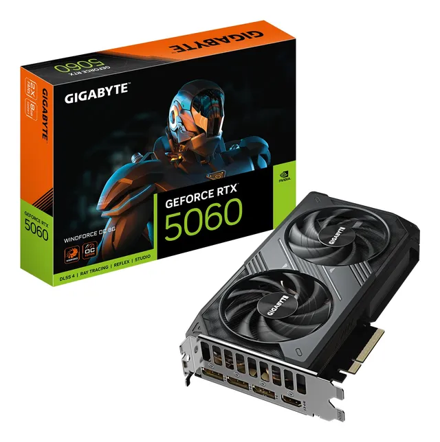 Gigabyte WINDFORCE OC GV-N5060WF2OC-8GD scheda grafica 8GB GDDR7