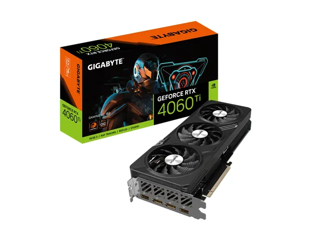 GIGABYTE GeForce RTX 4060 Ti Gaming OC 16G scheda video 16GB DLSS 3