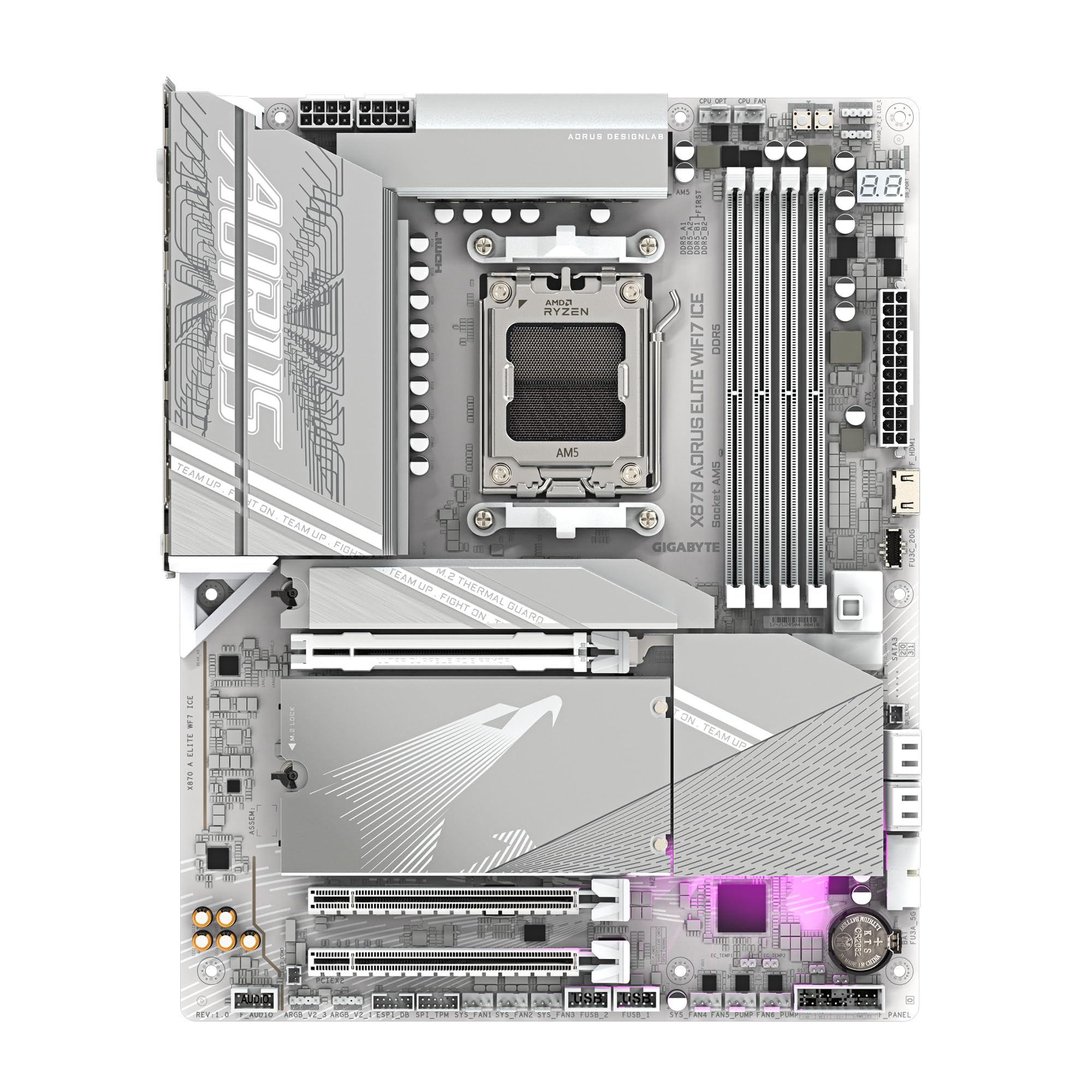 GIGABYTE X870 AORUS ELITE WIFI7 ICE scheda madre Wi-Fi 7