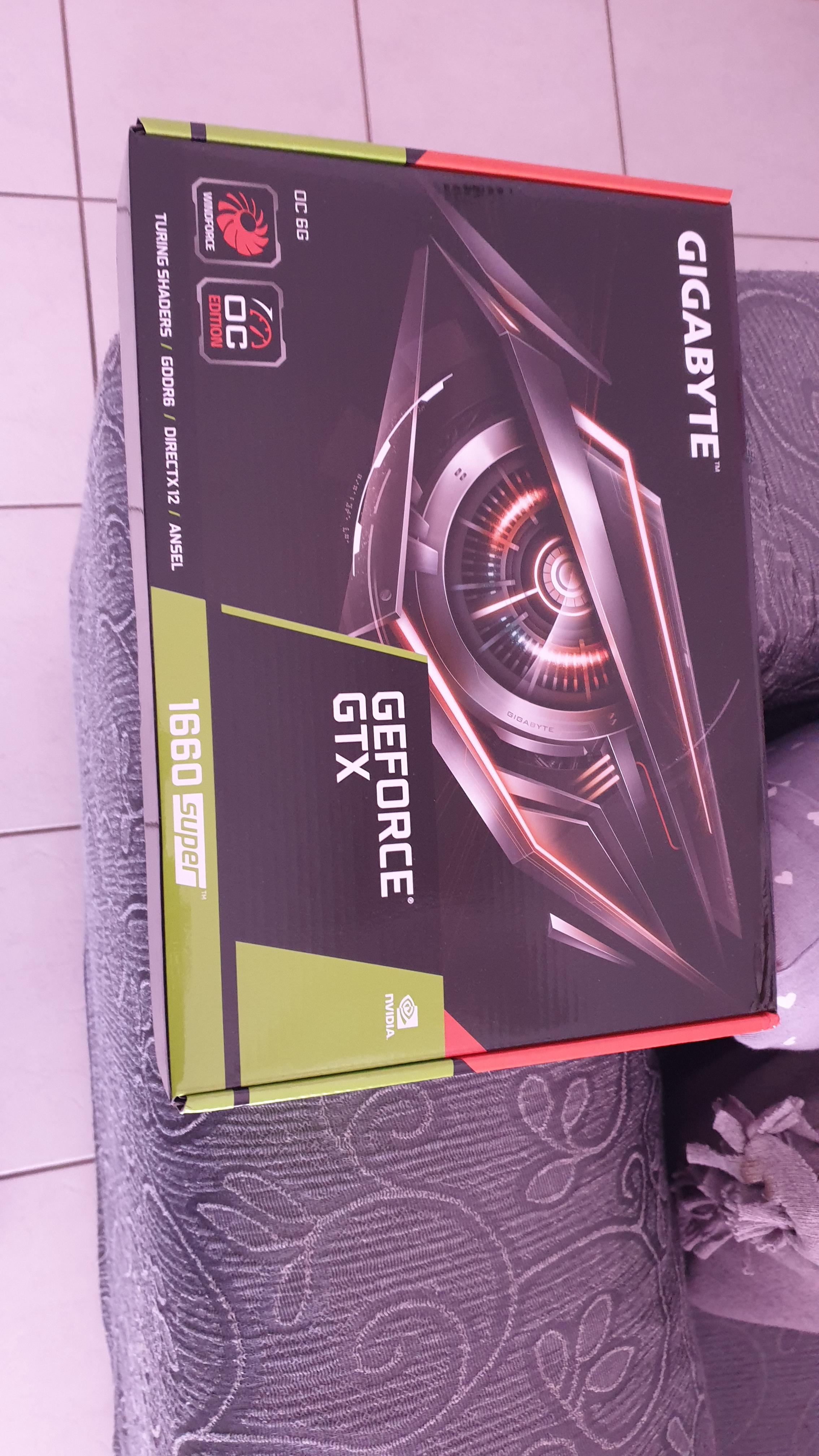 Gigabyte GeForce GTX 1660 SUPER OC 6G scheda video 6GB