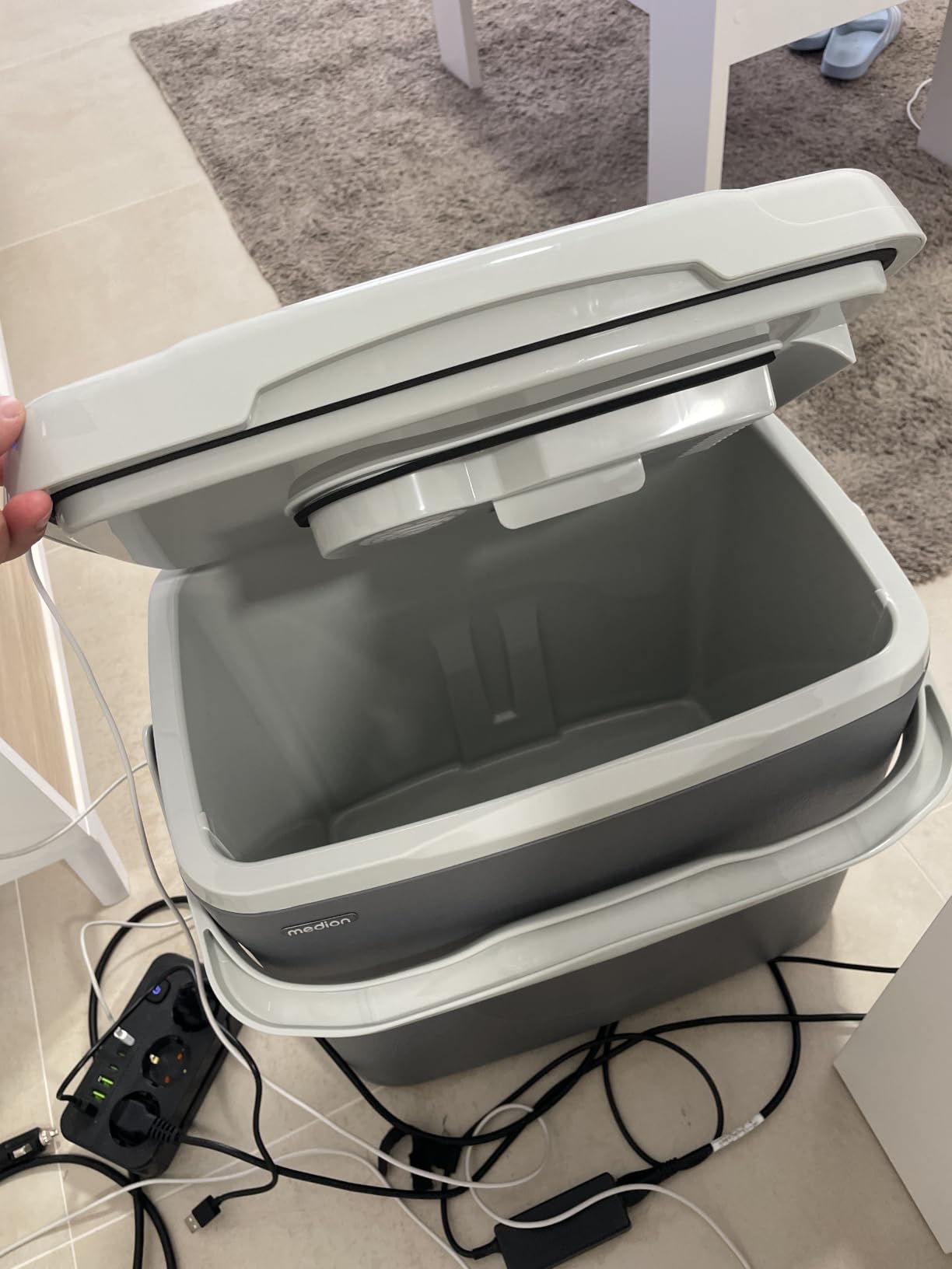 MEDION MD370030 borsa frigo termoelettrica 35 L grigio