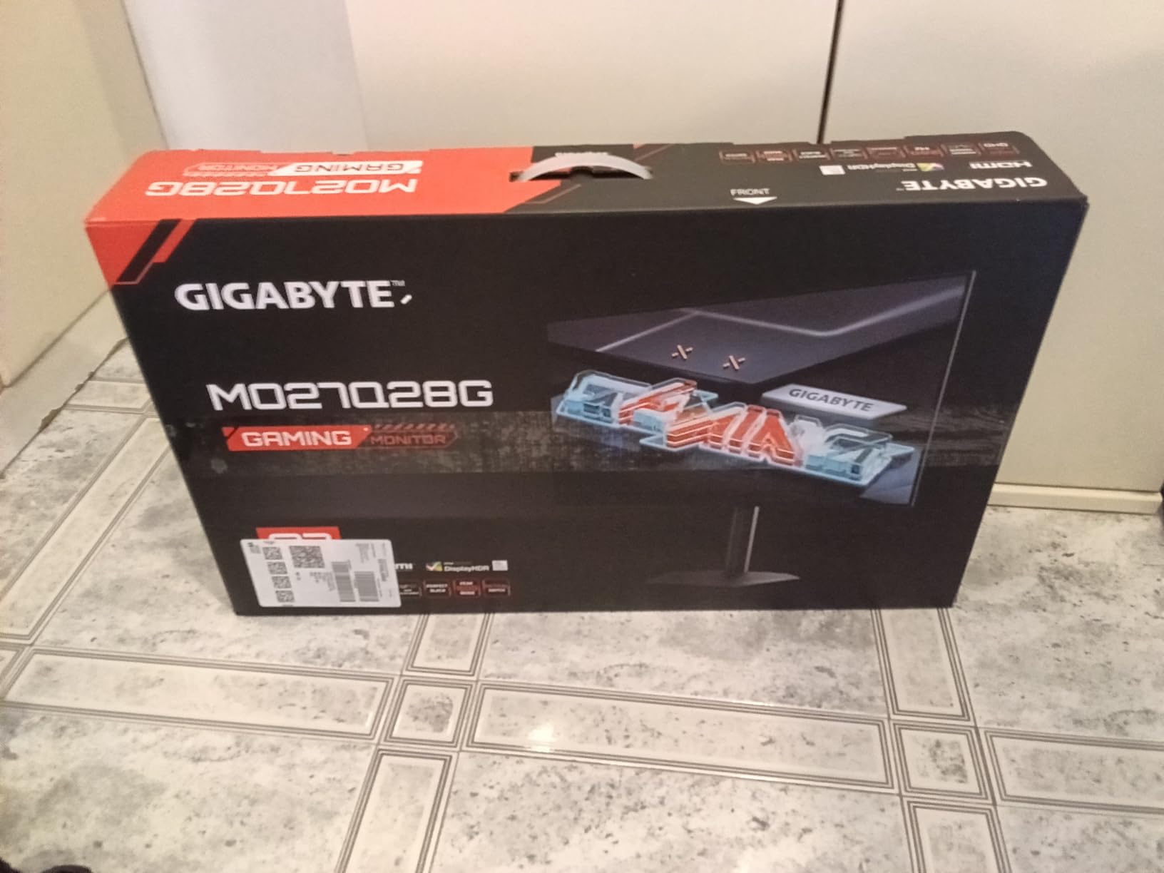 GIGABYTE MO27Q28G monitor gaming OLED 27" QHD 280Hz W-OLED