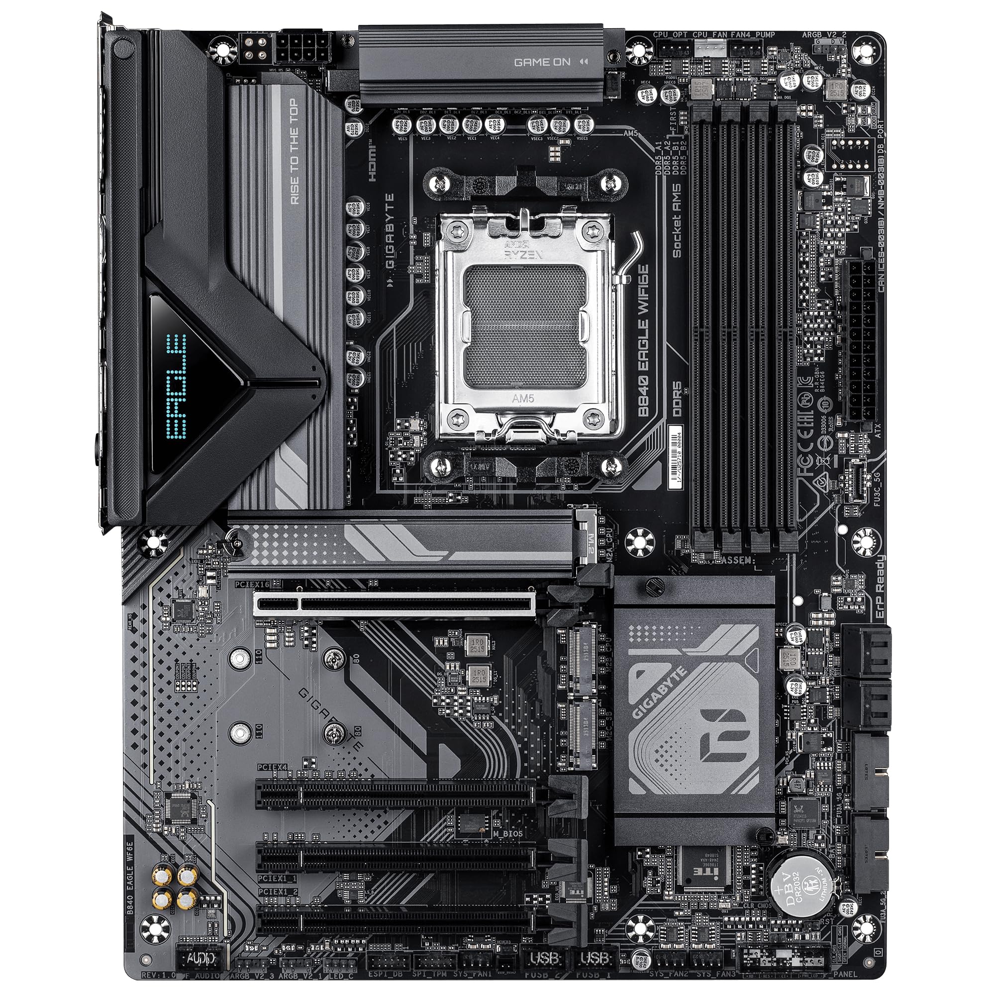 GIGABYTE B840 EAGLE WIFI6E scheda madre AM5 DDR5 Wi-Fi 6E