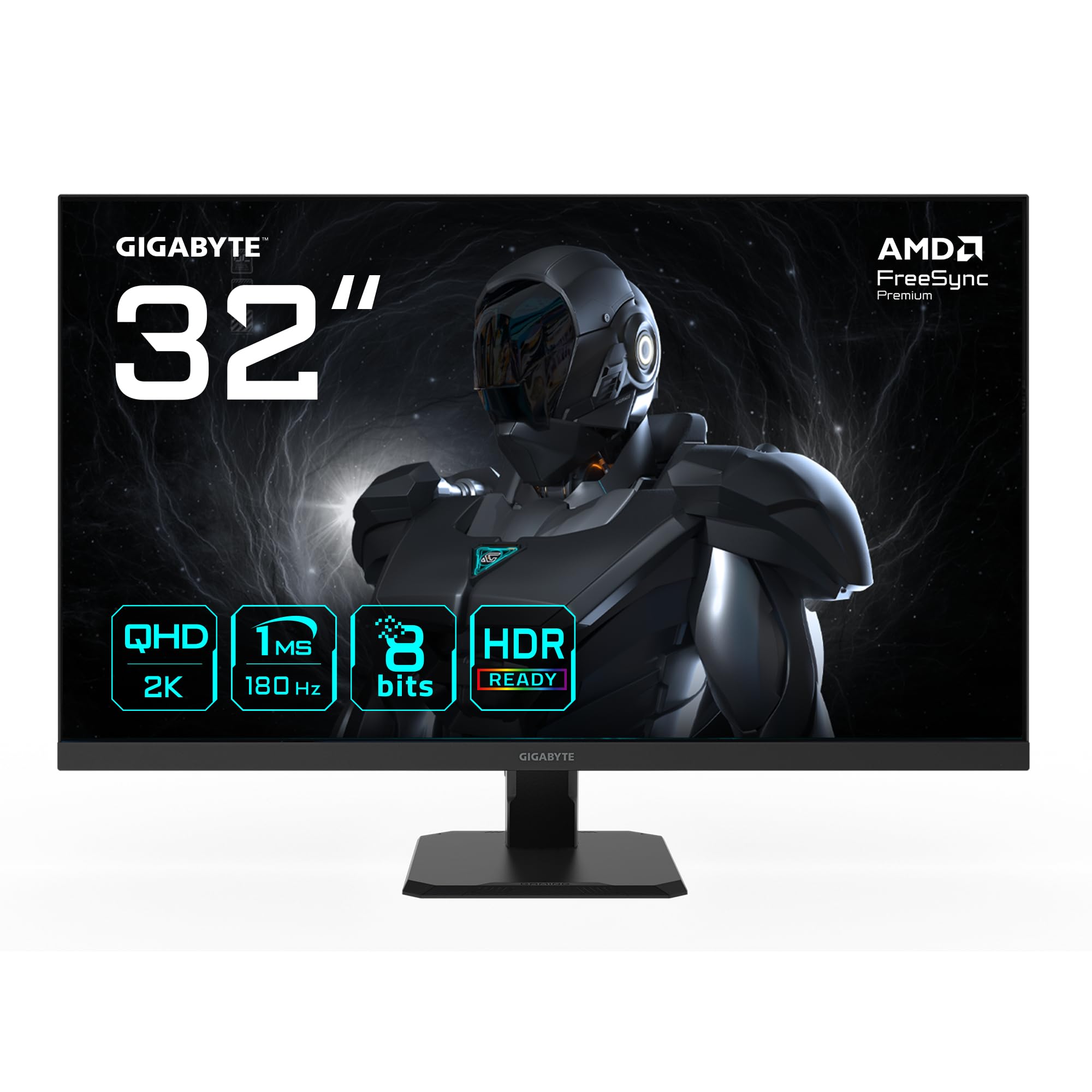 Gigabyte GS32QA Monitor Gaming 32" QHD 180Hz HDR