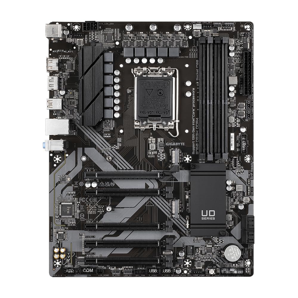 Gigabyte B760 DS3H DDR4 Scheda Madre LGA 1700 ATX