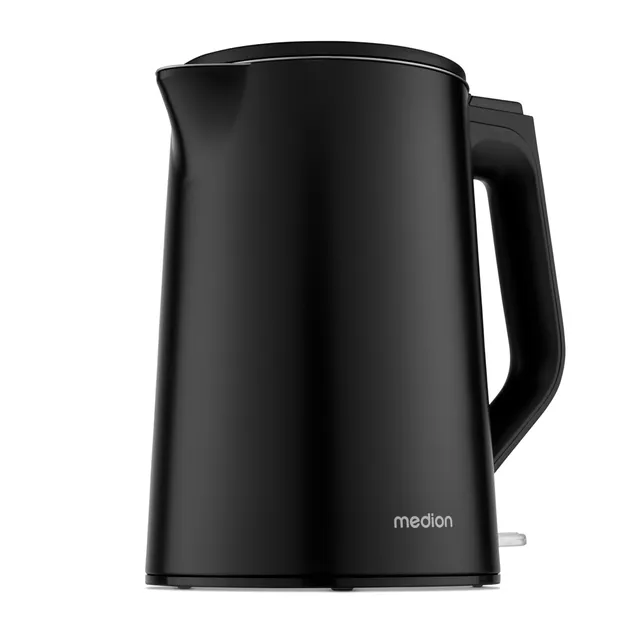 MEDION MD12105 bollitore 1,5 L nero doppia parete 2200W