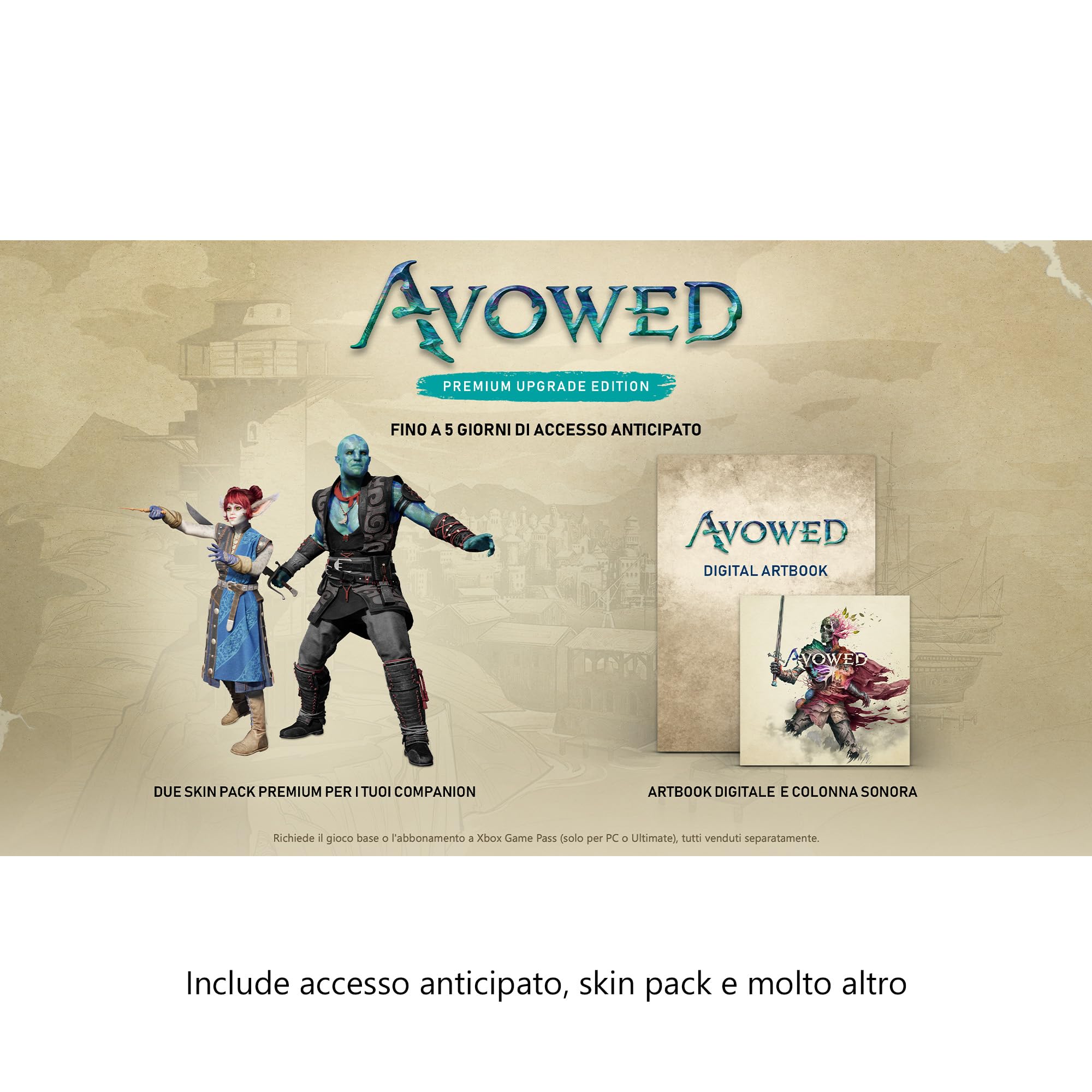 Avowed Premium Upgrade DLC Xbox Series X|S Windows digitale