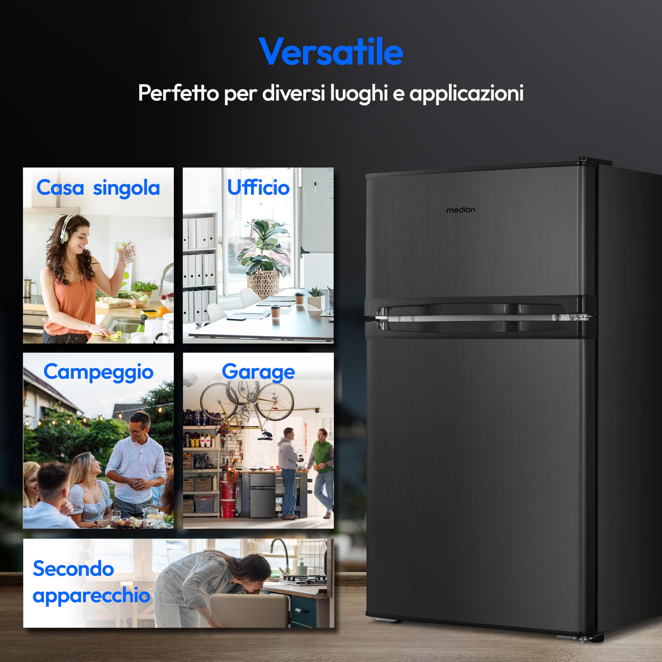 MEDION MD 37689 mini frigo-congelatore 85 litri classe E