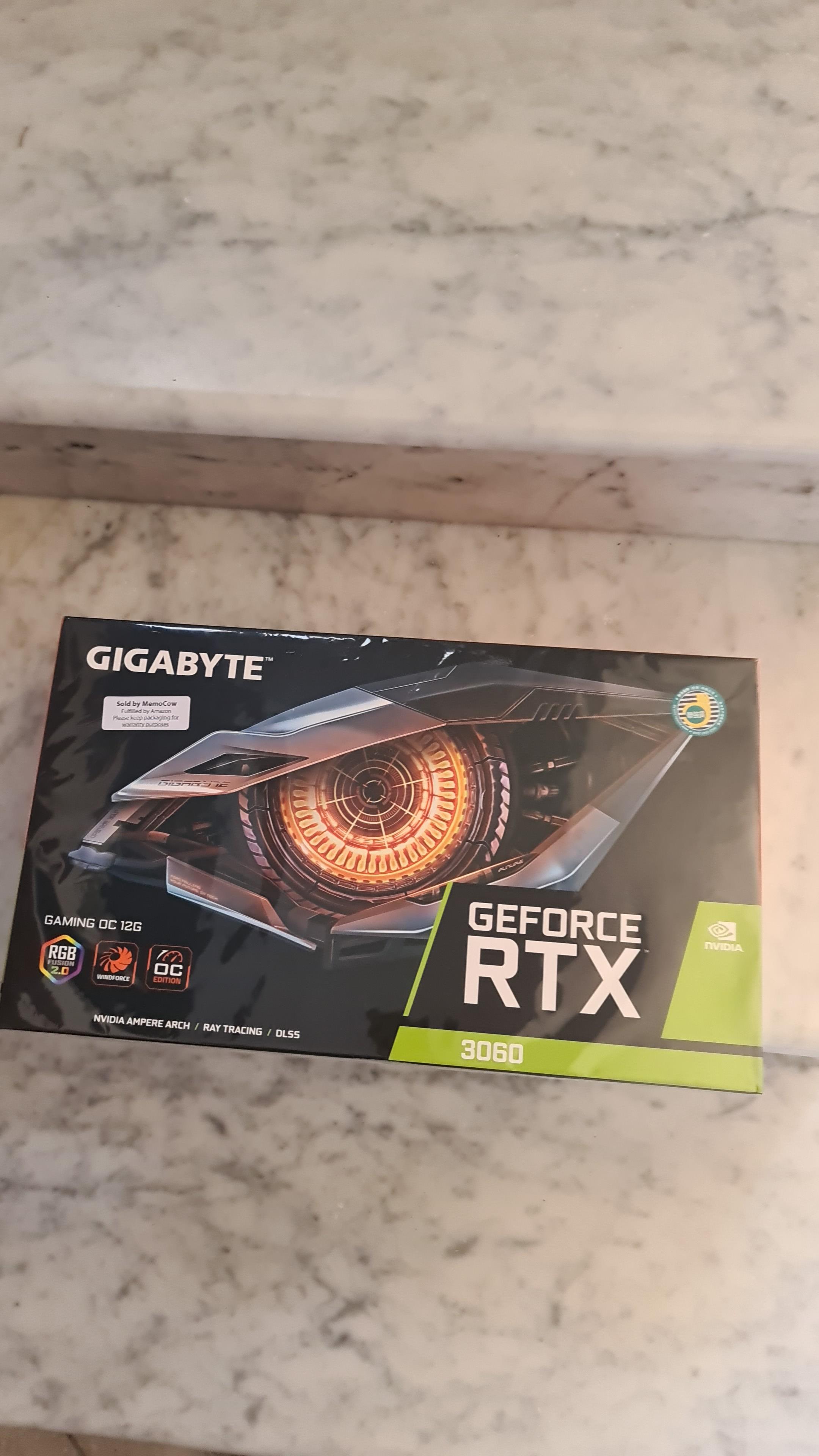 GIGABYTE RTX 3060 GAMING OC 12GB scheda video GDDR6