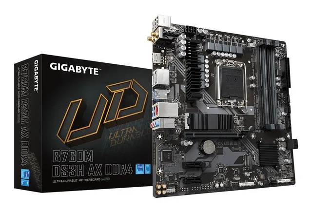 Gigabyte B760M DS3H AX scheda madre LGA1700 DDR4 Wi-Fi 6E