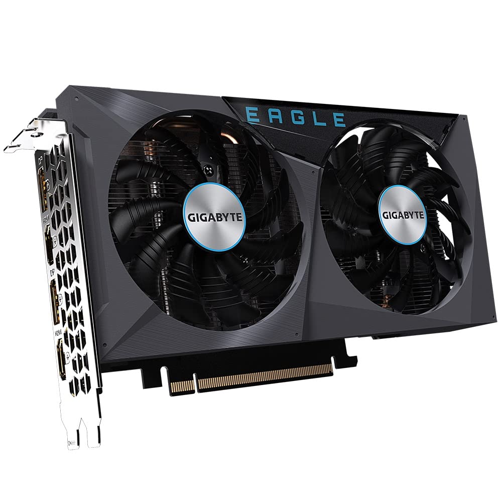 GIGABYTE RTX 3050 EAGLE OC scheda video 8GB GDDR6 Ampere