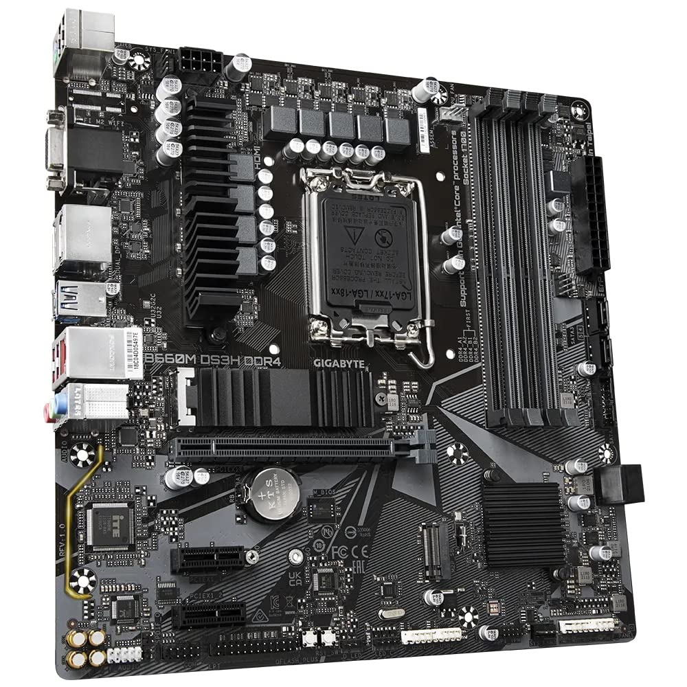 GIGABYTE B660M DS3H DDR4 scheda madre Micro ATX nera