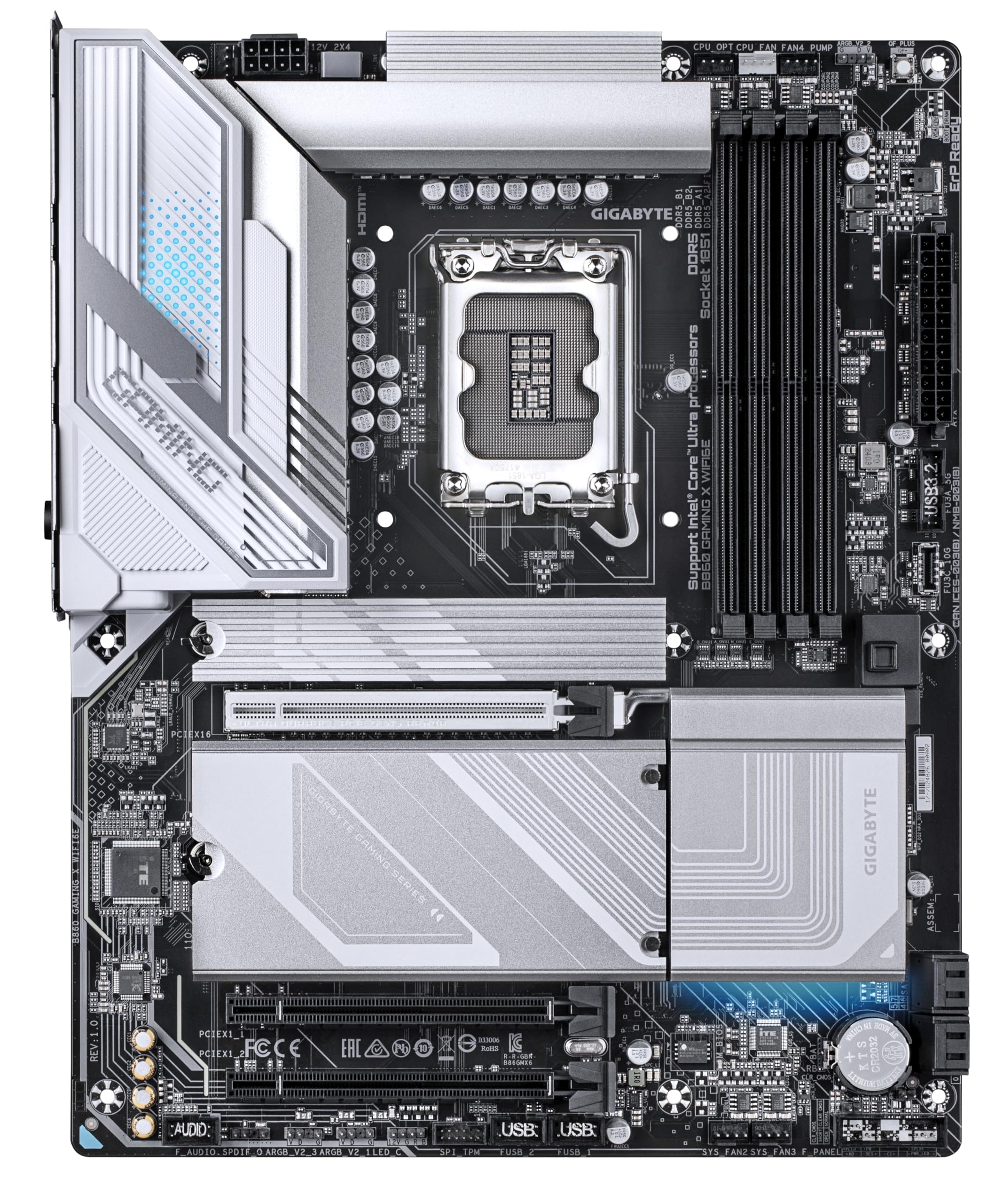 GIGABYTE B860 GAMING X WIFI6E scheda madre DDR5 ATX