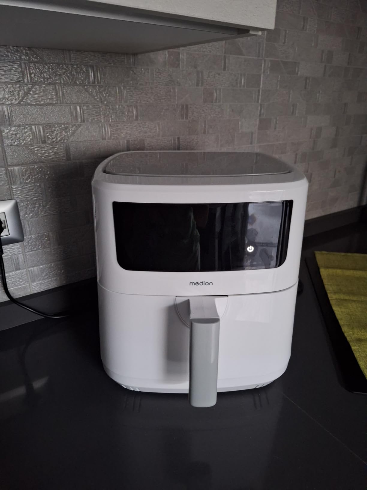 MEDION E40 XL Friggitrice ad aria 5,2L Bianco opaco 9 programmi